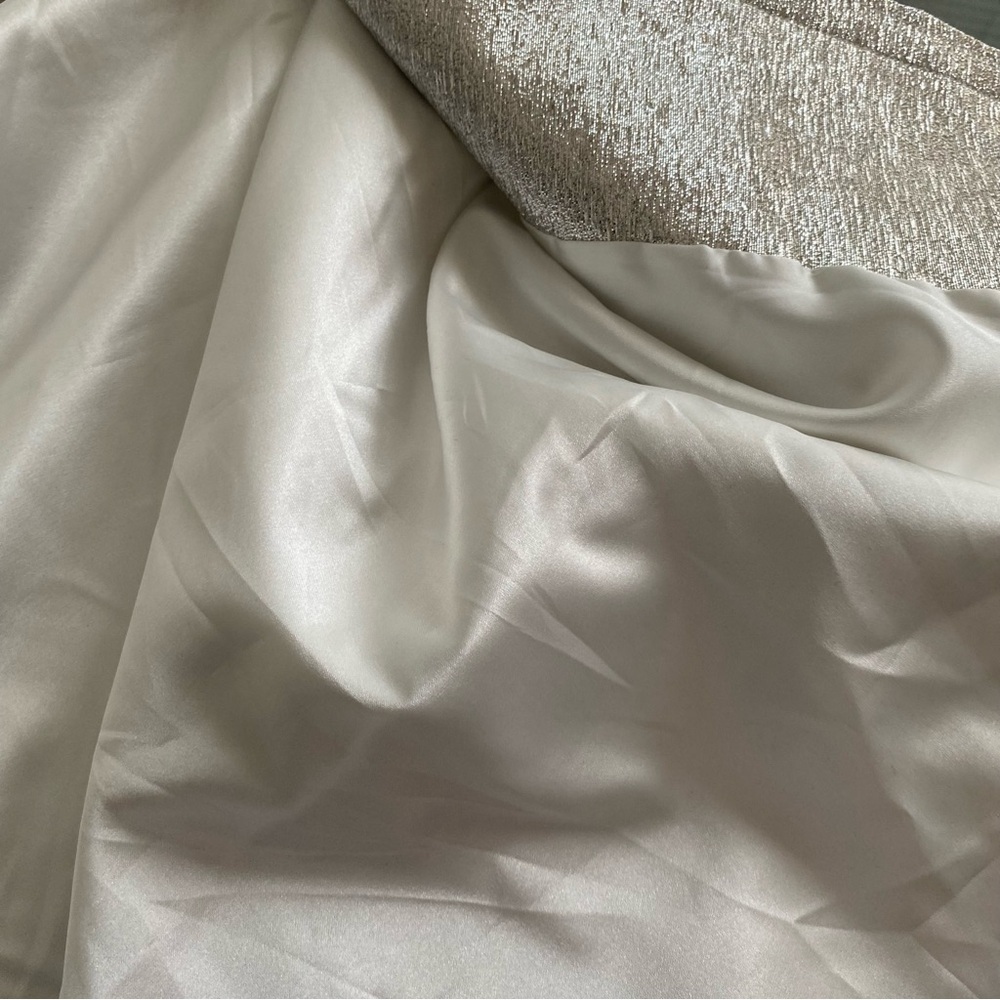 THEIA GOLD MAXI DRESS GOWN - Picture 11 of 13